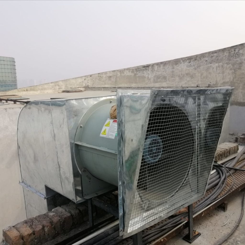 Staircase Pressurization Fan